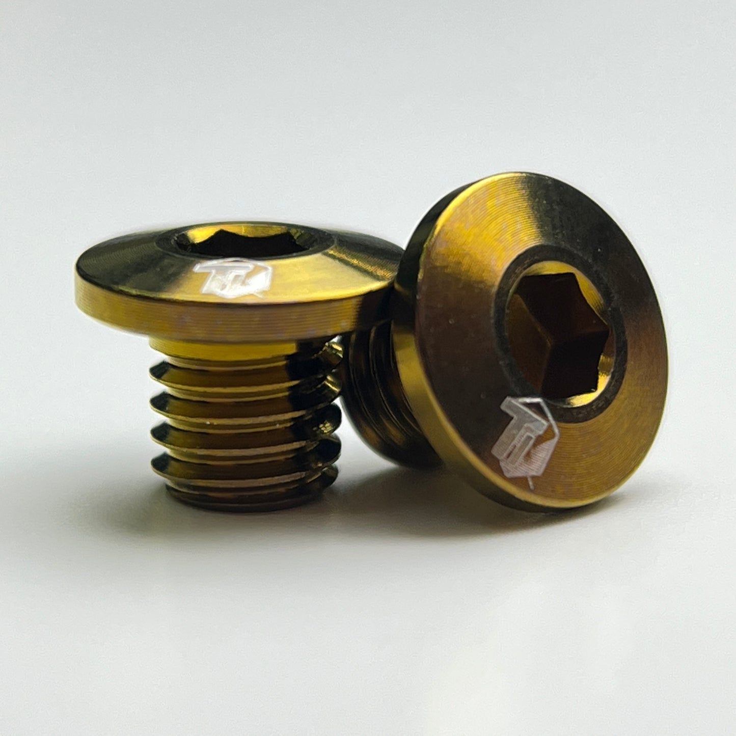 Titanový krycí šroub pro otvor nosného bloku | Těsnicí šroub bloku předního nosiče Brompton | Tiparts Grade 5 Titanový šroub Si