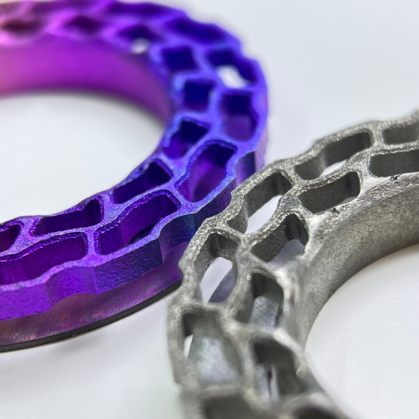 Τρισδιάστατα εκτυπωμένο δακτύλιο κλειδώματος ρότορα Centerlock από τιτάνιο | Shimano SRAM DT Swiss