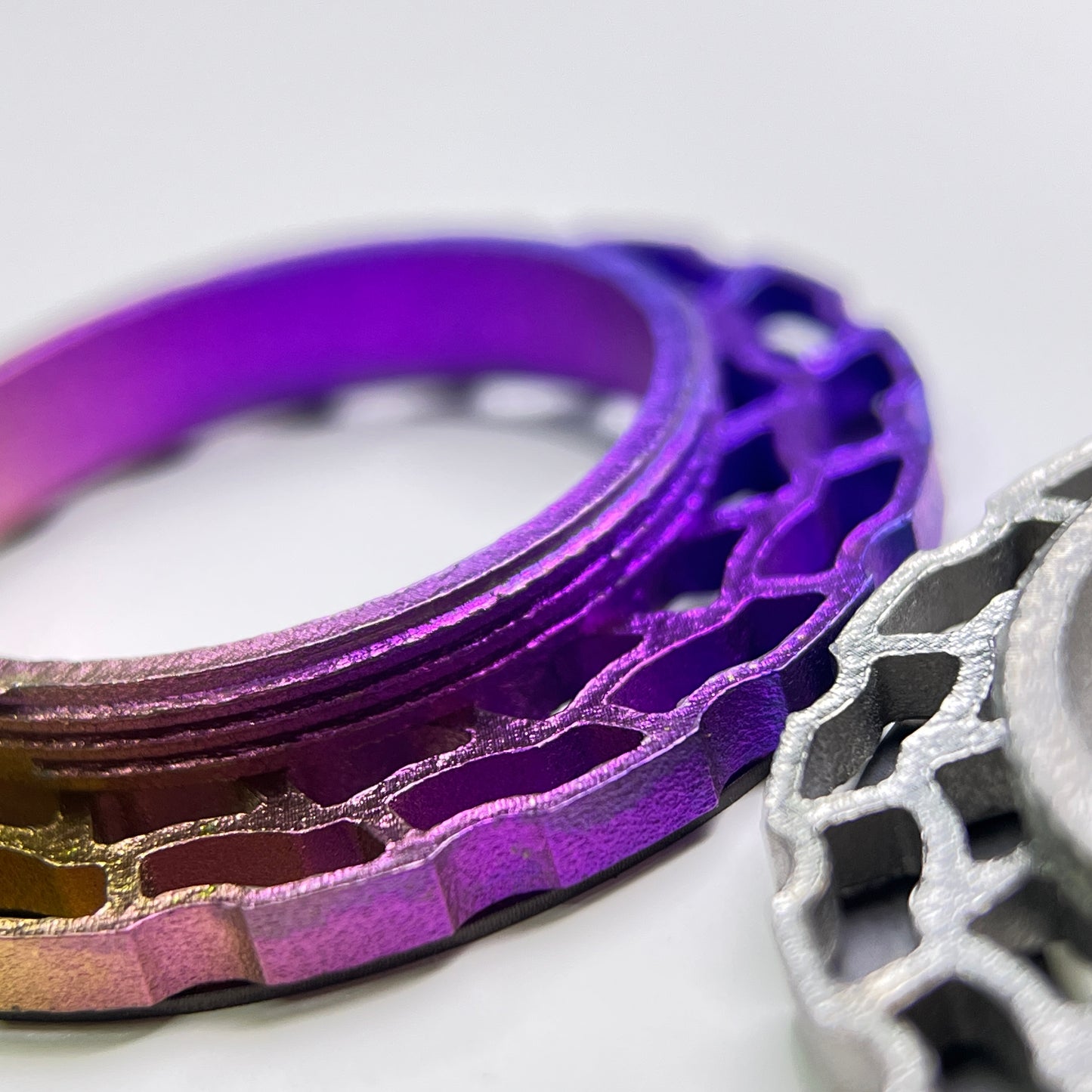 Τρισδιάστατα εκτυπωμένο δακτύλιο κλειδώματος ρότορα Centerlock από τιτάνιο | Shimano SRAM DT Swiss