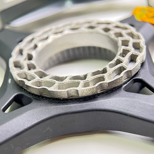 3D Printed Titanium Centerlock Rotor Lockring | Shimano SRAM DT Swiss