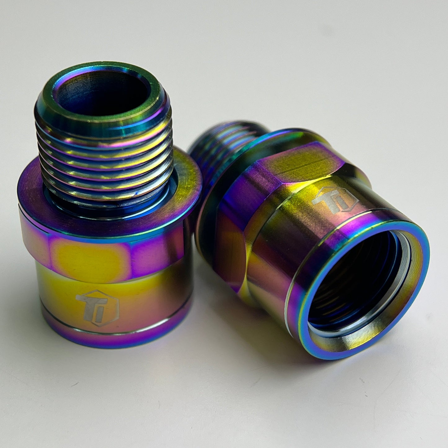 Pedalverlängerung/Abstandshalter aus Titan | 16/20 mm | Q-Faktor anpassen