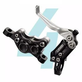Freno Lewis LV4 Quad a 4 pistoni per cilindro radiale Enduro Downhill e Trail | MTB dal design super leggero | Spedizione gratuita in tutto il mondo