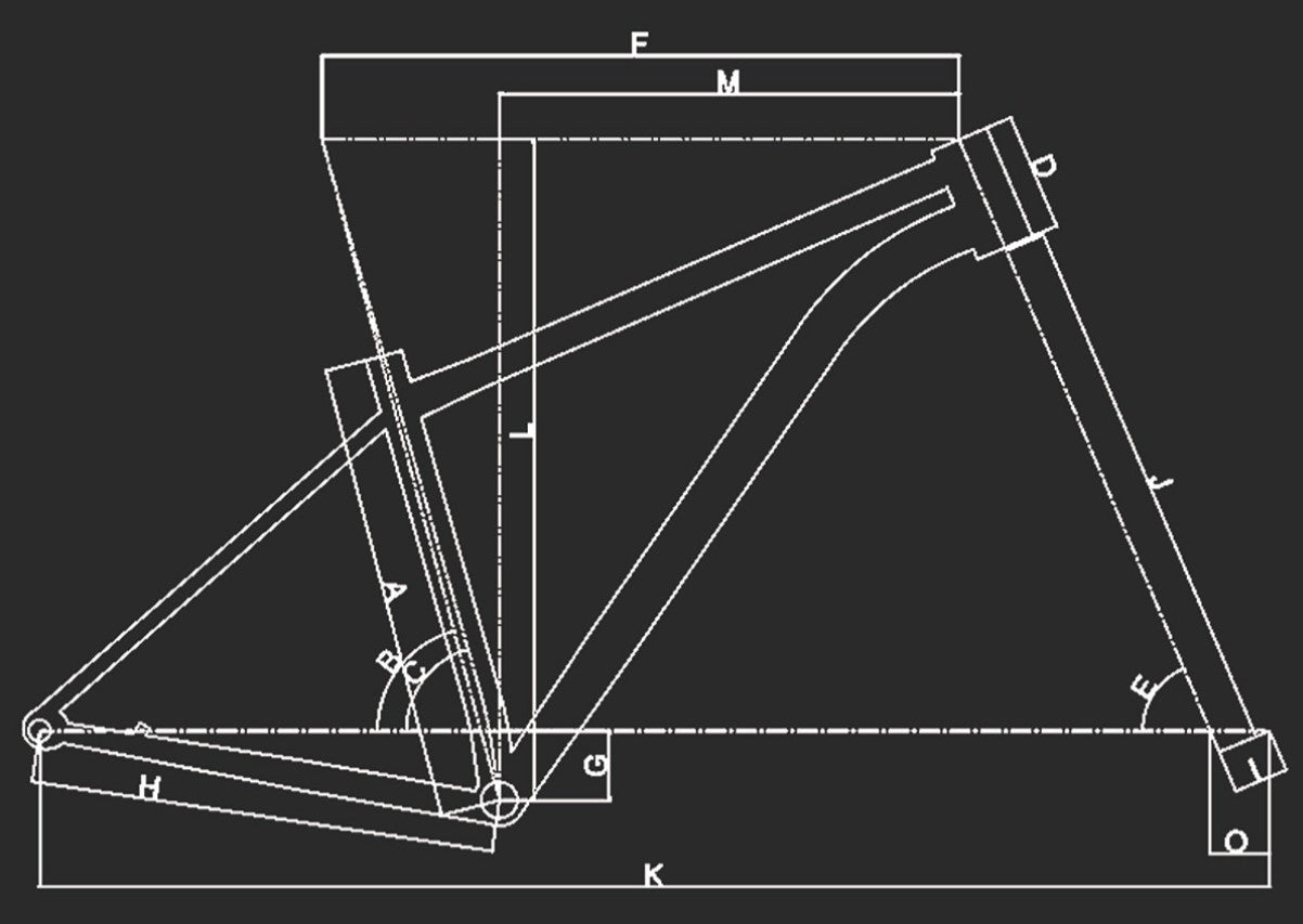 Laget Explorer Titanium MTB Frameset | 1600g (S) | 29x2.3"