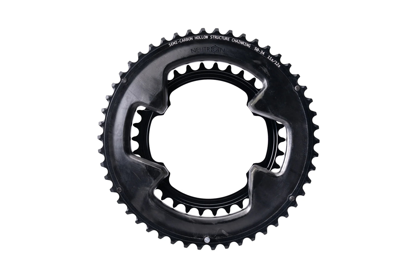 Neutron Hollow Carbon Chainring | 11/12s | 50-34/52-36 | From 129g!