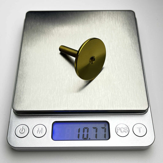 One-Piece Integrated Titanium Stem Cap and Bolt | M6x33 T25 Torx