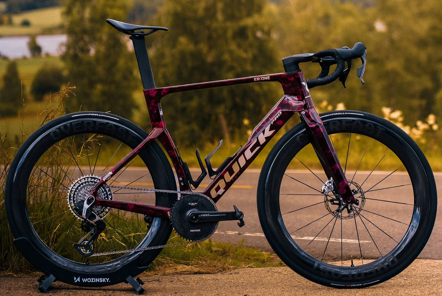 OVERFAST Aerion EVO 60mm 1045g carbon wheelset