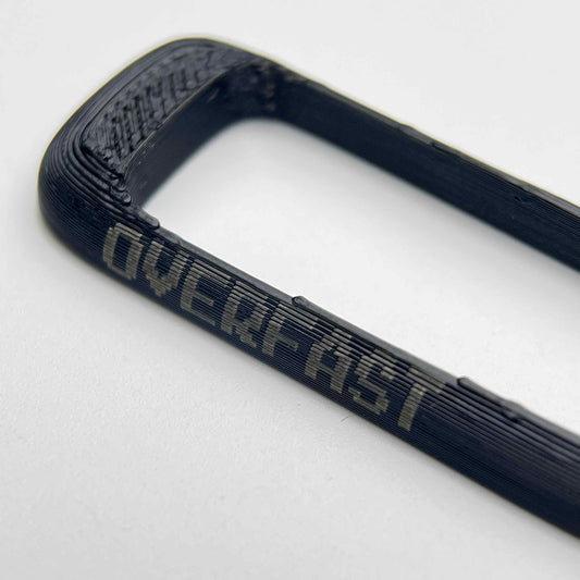 Cache-poussière tige de selle OVERFAST Factor ONE 2026 | 1,8 g | Impression 3D ultralégère