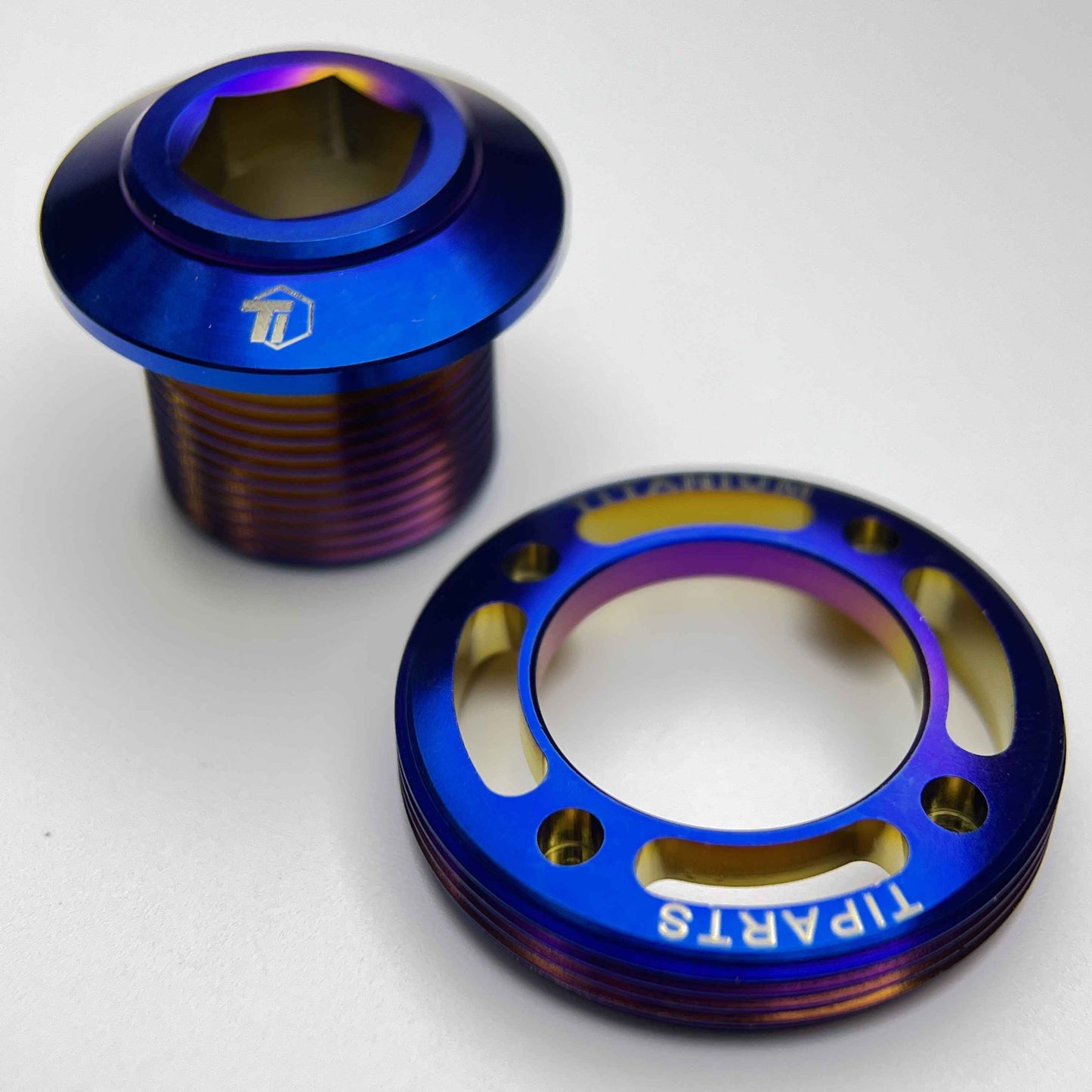 Cache-manivelle SRAM DUB en titane | Transmission Red Force Rival eTap AXS E1/D1 Quarq 12 vitesses | Dérailleur avant Eagle XX1 X01 X1 NX GX
