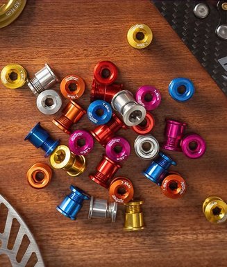 CYBREI Chainring Bolt Kit | 1X/2X, Aluminium 7075