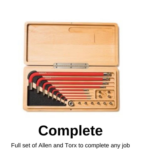 SILCA HX-ONE Essential Home Toolkit | Unbrakonøgler, Torx- og skruetrækkerbits