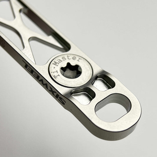 Προσαρμογέας δαγκάνας μπροστινού φρένου Ti-Master SPECIALIZED SL8/Aethos | Τιτάνιο CNC | Δίσκοι 160 mm