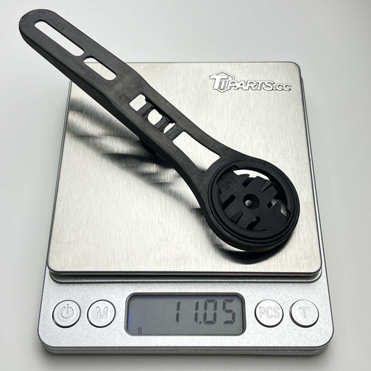 TiParts CARBON Darimo Nexum Drag Computer Mount | Garmin Wahoo