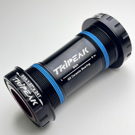 TRiPEAK BSA 68/73mm Bottom Bracket | محامل سيراميك/فولاذ | SRAM GXP/3-في-1 (HTII, DUB, Rotor+)