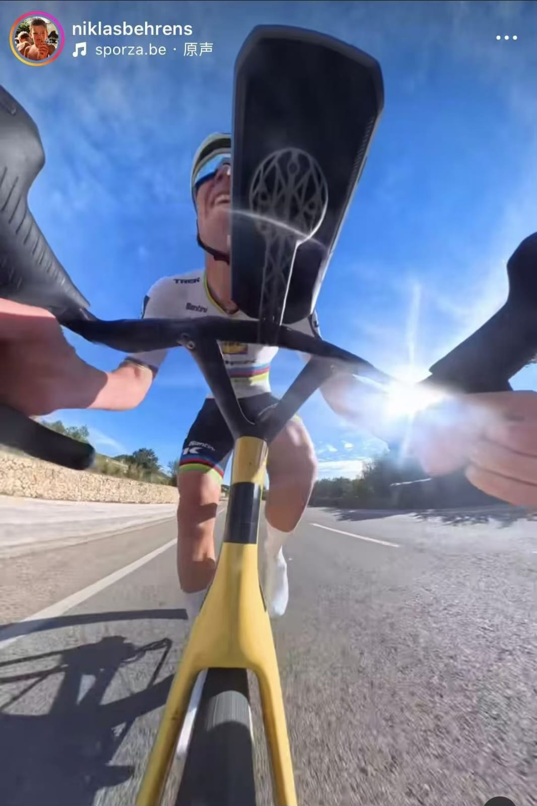 Supporto per computer Cervelo S5 (2023-2026) in titanio con stampa 3D | Garmin Wahoo Bryton