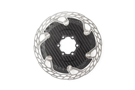 Carbon-Ti X-Rotor Aero Centerlock Disc Brake Rotors | 160/140mm | from 93g