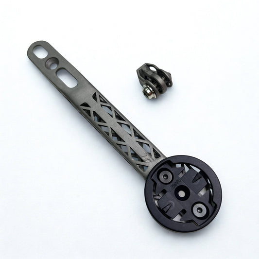 Roval Rapide / Alpinist Titanium 3D Print Computer Mount Specialized Sworks | Giá đỡ đèn GoPro cho Garmin 1050 Wahoo Ace
