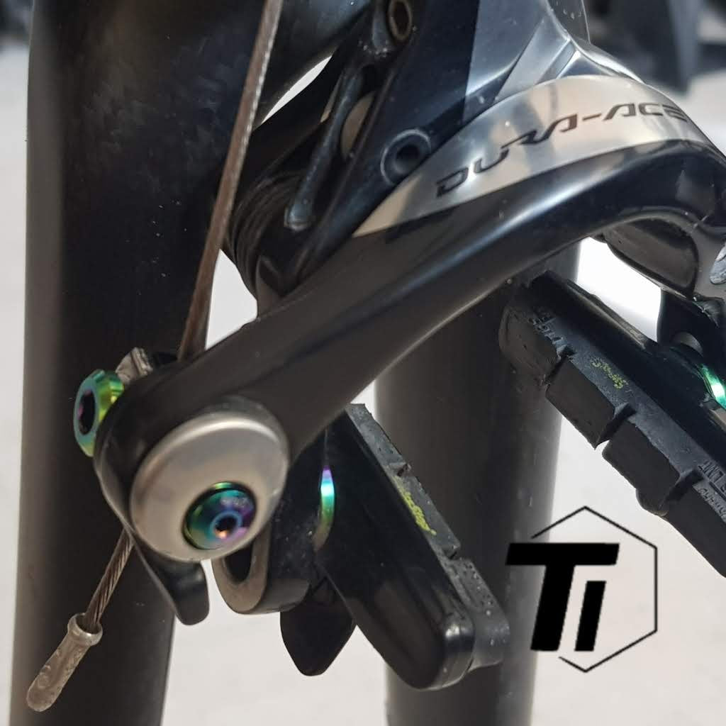 Titanium Rem Snelsluiting Schroef Velg Remklauw Shimano & Sram DA Ultrgra 105 9000 9010 6800 6810 5800 9000