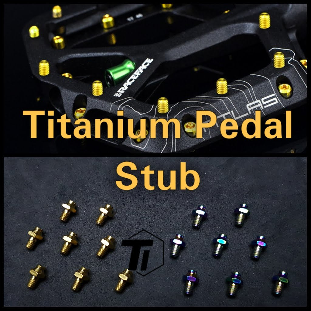 pins pedales Flat Pedal Pins/Stubs/Grub Screw Titanium Upgrade