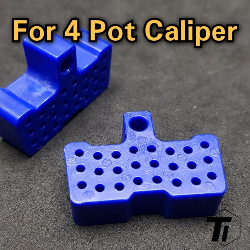 キャリパー用ブリードブロックスペーサーインサートツール |シマノ SRAM マグラ テクトロ ホープ トリックスタッフ TRP 油圧ブレーキ リブリード用