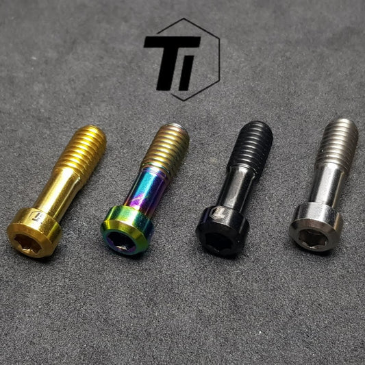 น๊อตไทเทเนียมสำหรับ Avid Elixir น๊อตยึดมือเบรค | ยาอายุวัฒนะ 3 5 9 CR FR5 FR7 M6x20 | สกรูไทเทเนียม เกรด 5 สิงคโปร์