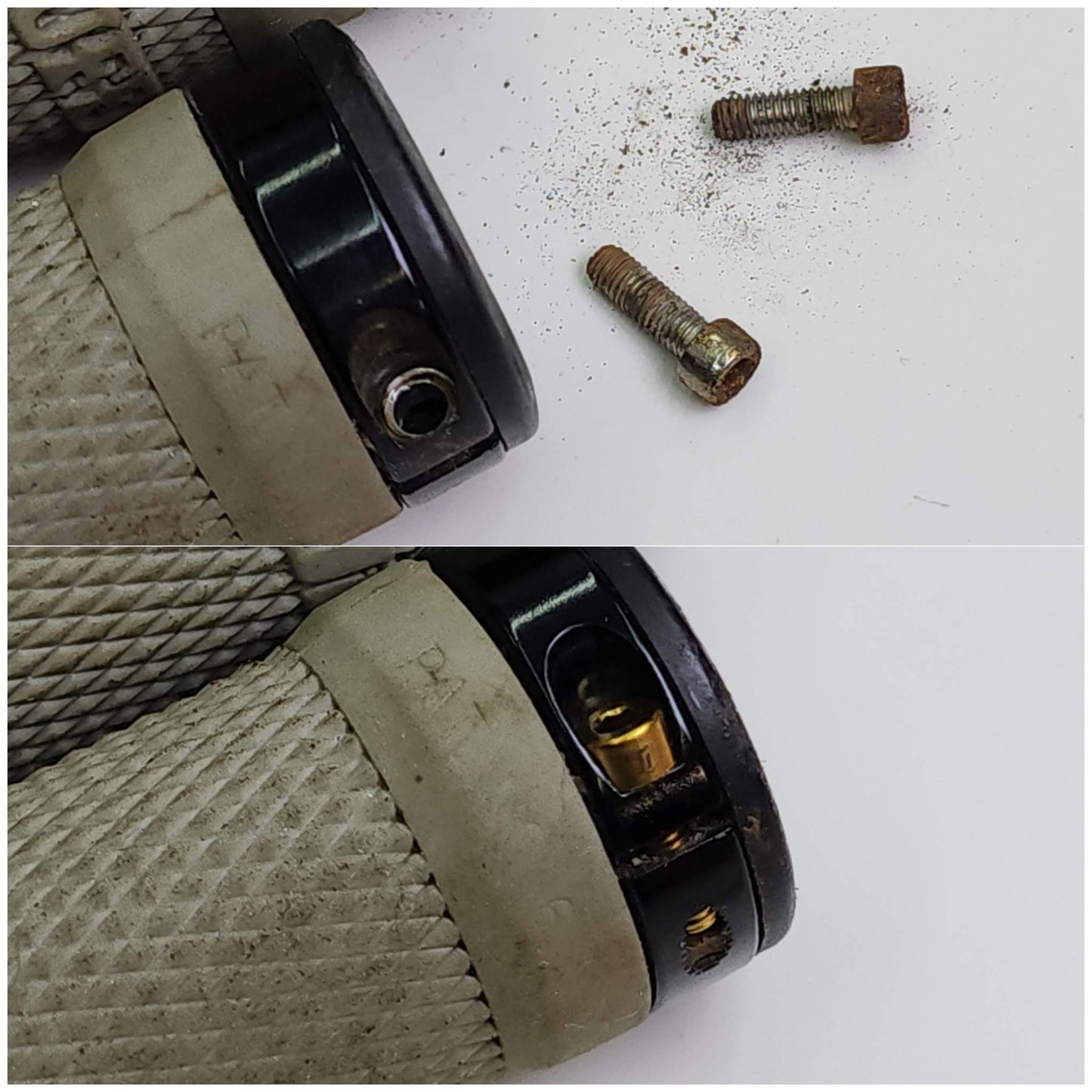 Titanium bolt for MTB Lock On Grip | ODI Ergon DMR Burgtec Renthal Giant Fabric Chromag WTB Race Face Lizard Skin Red Monkey