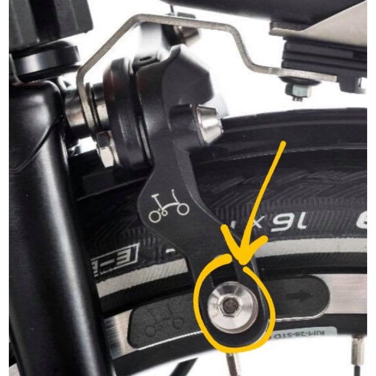 โบลท์ก้ามเบรก Titanium Brompton | ผ้าเบรค สกรูคาลิปเปอร์ A-Line C-Line P-Line T-Line 3Sixty Pikes Aceoffix Royal H&H