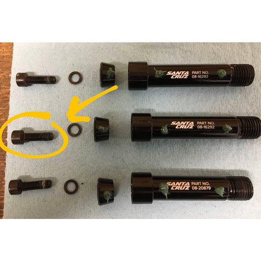 산타 크루즈 피벗 액슬 충격 링키지용 티타늄 볼트 | 26-15947 SHCS SS | 5010 브론슨 노마드 하이타워 매버릭 루비온