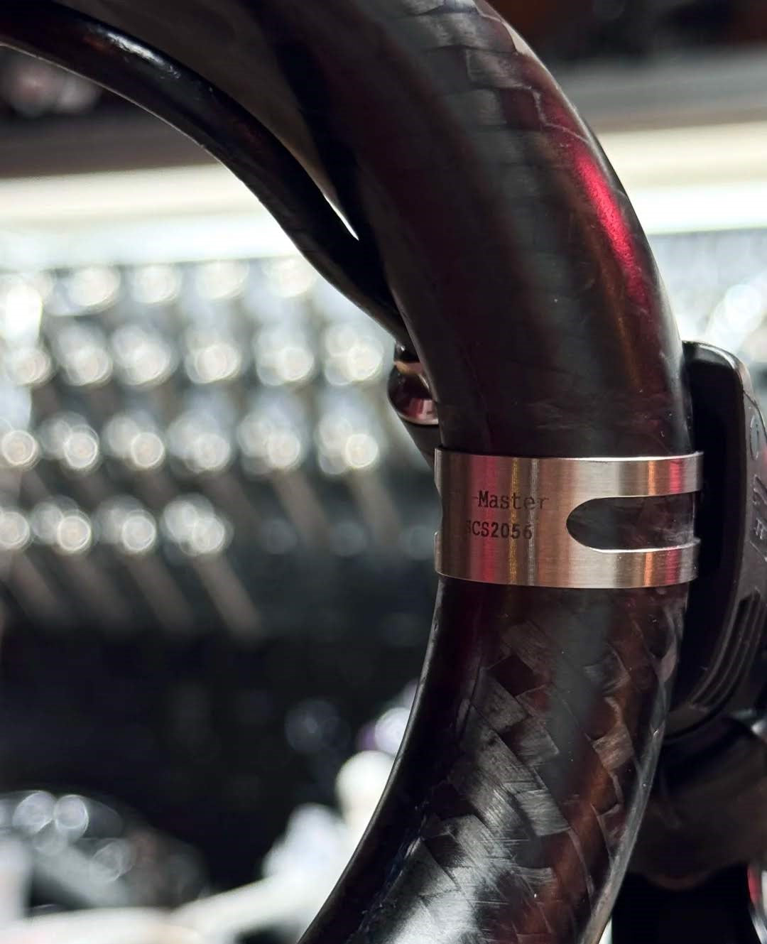 Titanový objímkový kroužek řadicí páky Ti-Master 3,42 g | Shimano Dura Ace R9250 Ultegra R8170 SRAM Red / E1 Řazení