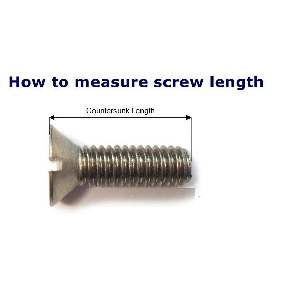 M6 Countersunk Titanium Stem Cap Bolt | M6x10 15 18 20 25 30 35 40 45