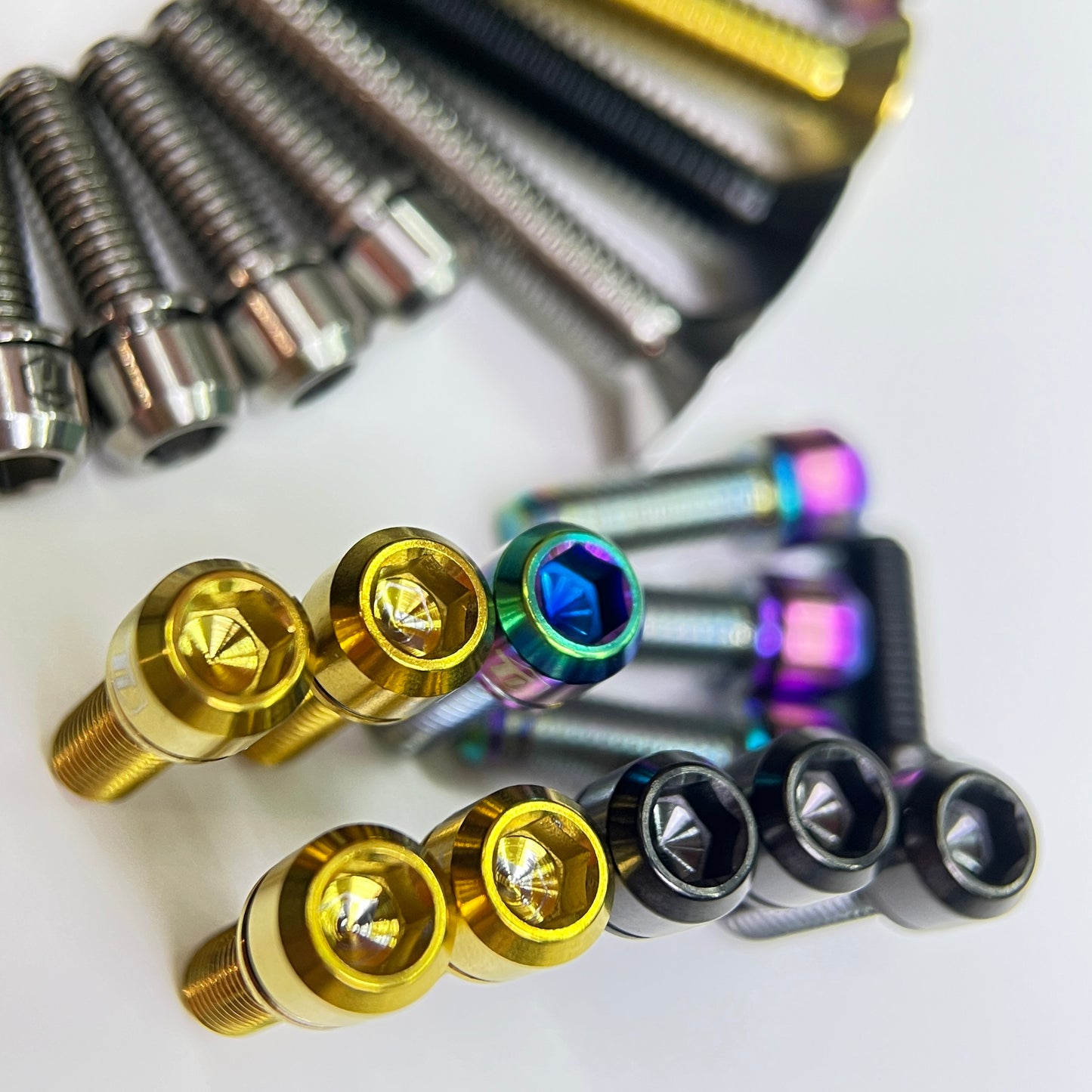 Titanový šroub pro představec Enve Aero Road | Hmotnost šroubu krytky představce SES řídítka pro montáž na počítač