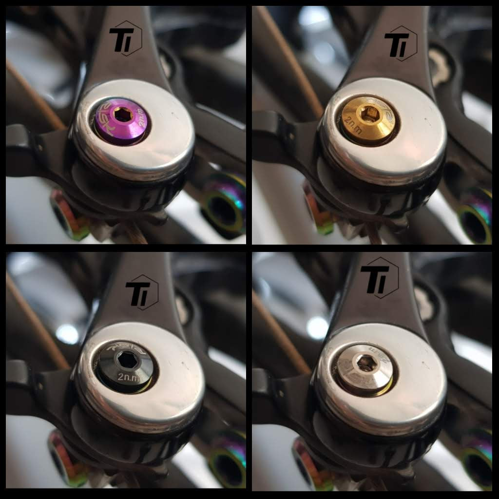 Titanium Brake Quick Release Screw  Rim Brake Caliper Shimano & Sram  DA Ultrgra 105 9000 9010 6800 6810 5800 9000