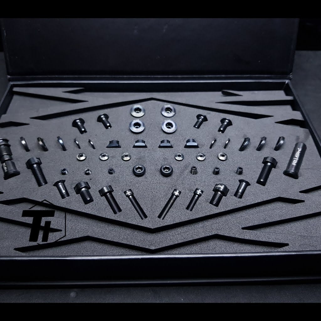 Shimano Dura-Ace/Ultegra/105 R9100, R8000, R7000 Titanium Bolt Upgrade Kit