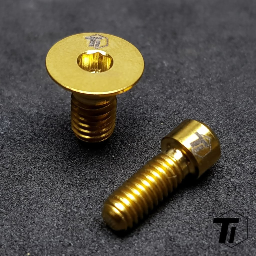 Titanium Bolt for PNW Loam Remote Lever Adapter Clamp | Dropper post lever | Shimano I-Spec II MMX Grade 5 Singapore MTB