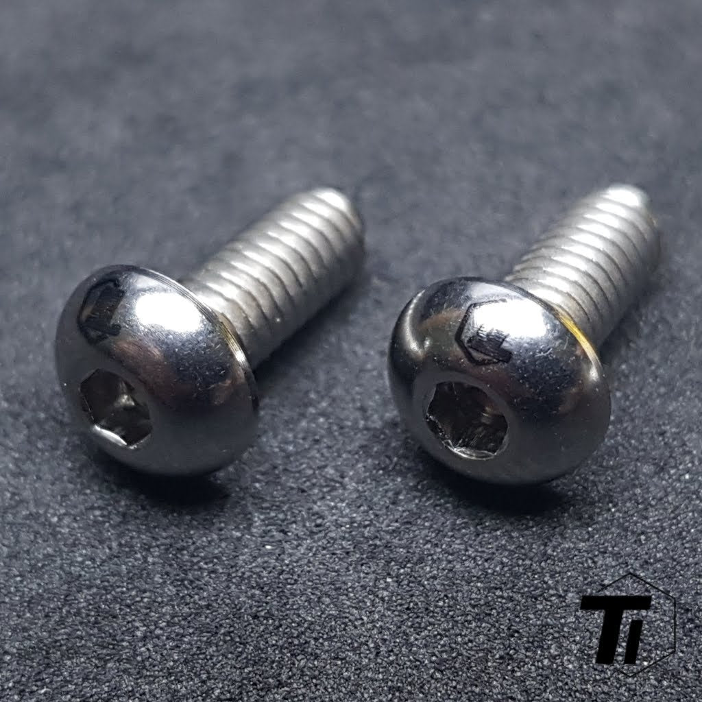 Bullone in titanio per protezione tubo obliquo Santa Cruz | Ammortizzatore Fender Shuttle Guard Downtube Rock Guard Cover Nomad 5010