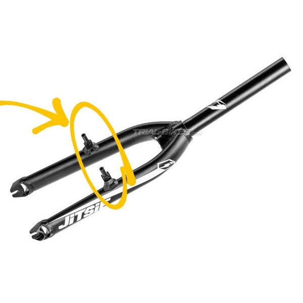 Titanium Mount for V-Brake Caliper adapter Boss Stud | Cantilever M8 M10 Post Mount Litepro Foldie Folding Bike 406 451