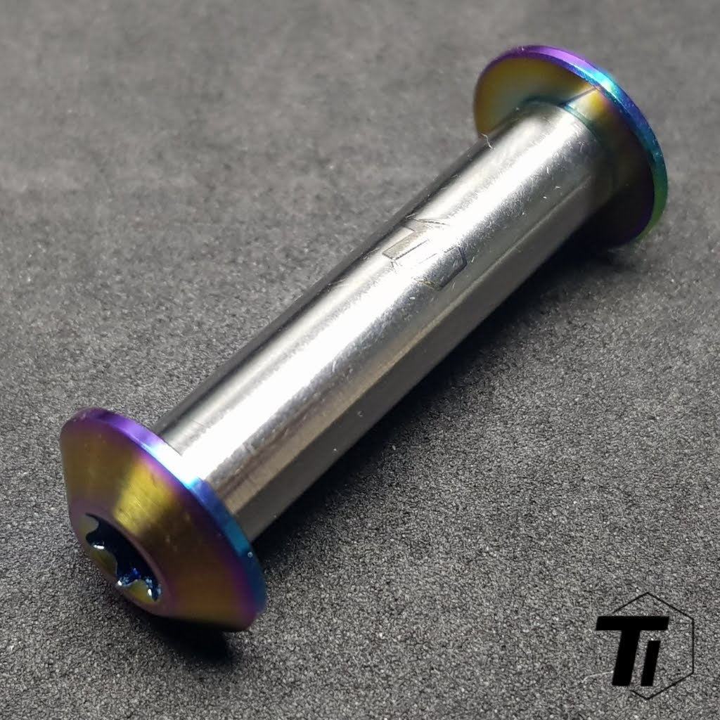 Titanium Rear Shock Pivot Bolt kit | Rockshox Fox Ohlins Manitou Flip Chip  Titanium Screw Bicycle MTB Grade 5 Singapore