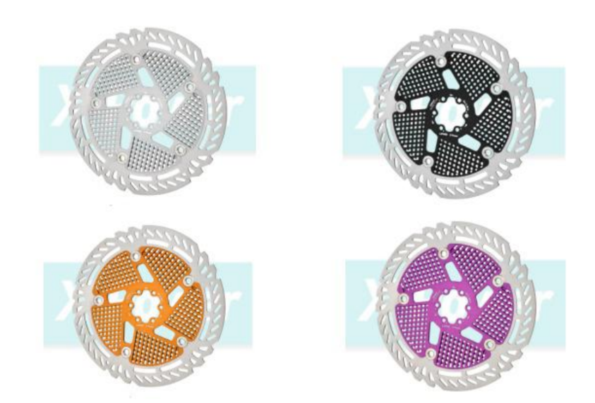 Đĩa phanh nổi Lewis 6 bu lông 44BCD 200mm 220mm 2.3mm | Xe đạp địa hình DH Enduro Surron E