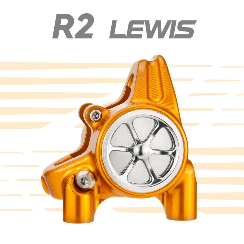 Lewis R2 (2026) 63g Ultra-light Flat Mount Monoblock Brake Caliper