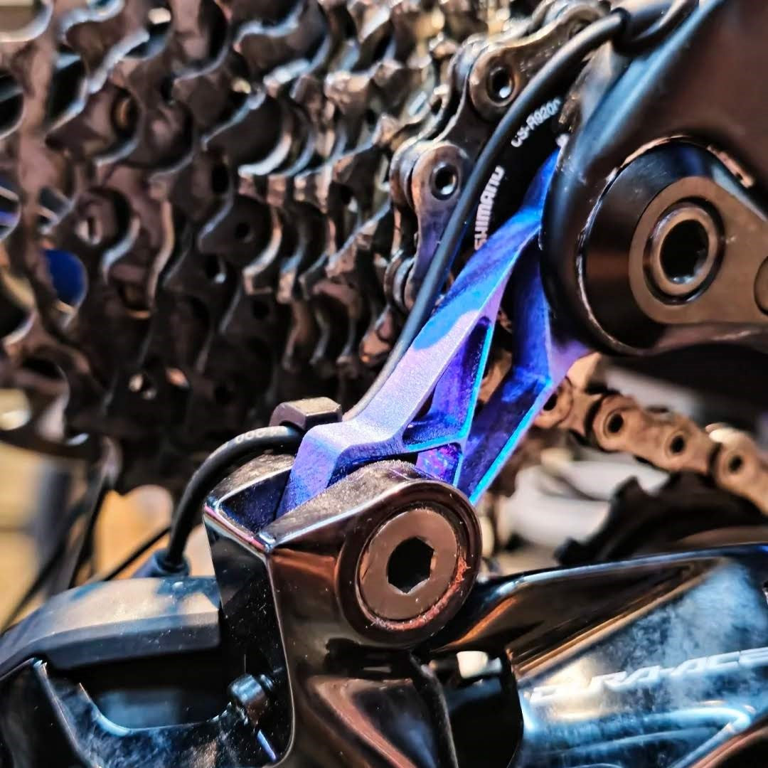 Držák přehazovačky Pinarello pro přímou montáž | Titanový tisk z 3D tisku | Shimano