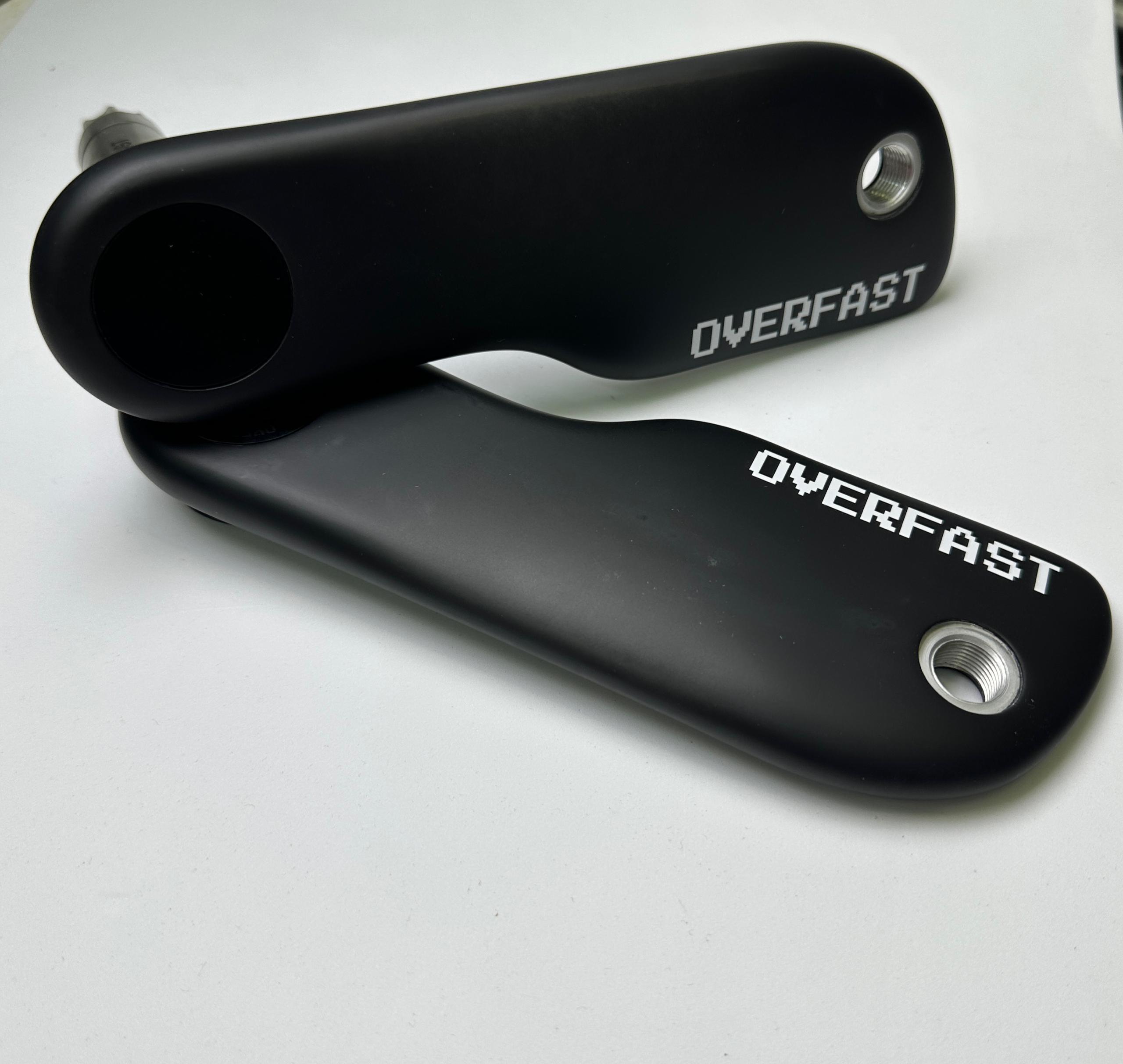 OVERFAST AERO カーボンクランクアーム | SRAM DUB / Shimano Ti24mm
