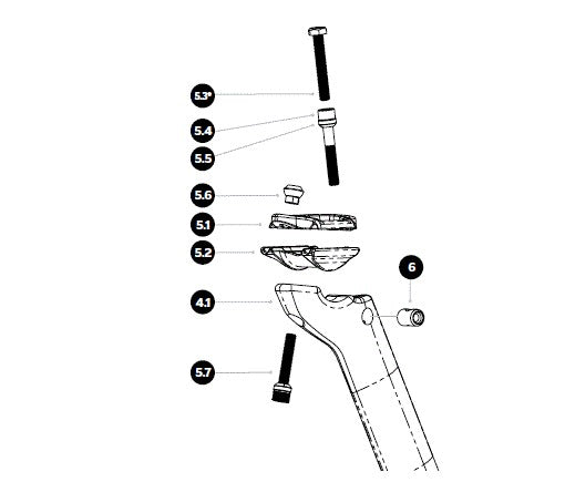 Titanium Bolts for Colnago Y1Rs | Handlebar, Stem, Computer Mount, Saddle Mounts