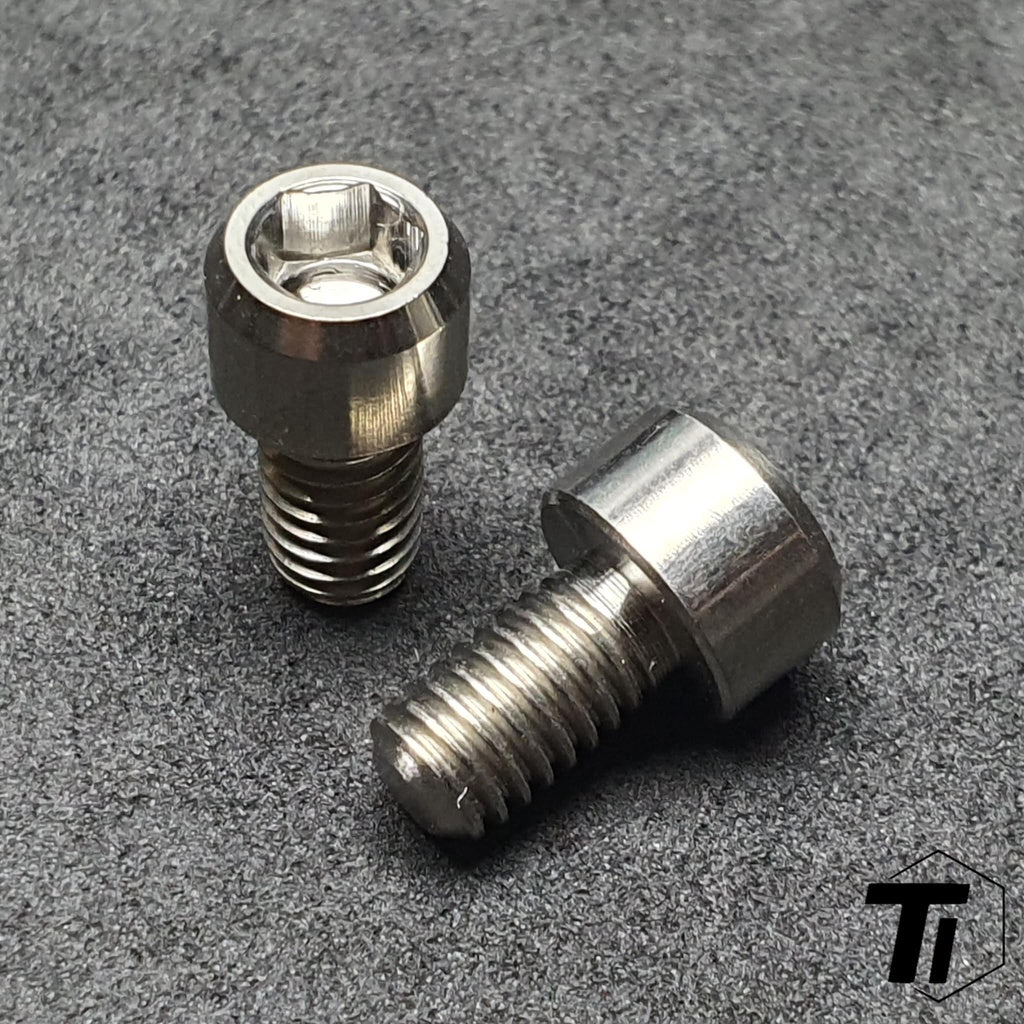 Titanium Bolt for Brompton Brake Cable Fixing Pressing | P-Line T-Line M6L Titanium Screw Grade 5 Singapore