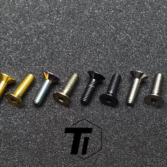 Perno de titanio para depósito de aceite de freno de bomba maestra de motocicleta | Titanio grado 5 Singapur| Yamaha Honda KTM Universal