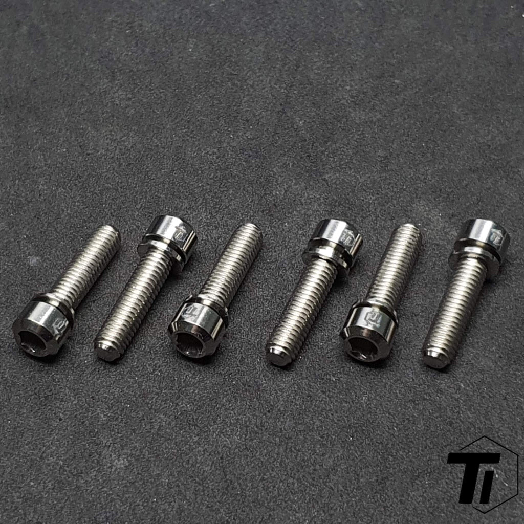 Titanium Bolt for Specialized Trail Stem 31.8mm Bike Alloy Aero| 6pcs MTB | Titanium Screw Grade 5 Singapore