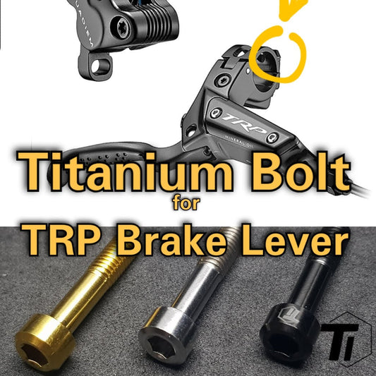โบลท์ไทเทเนียมสำหรับแคลมป์มือเบรก TRP | DH-R EVO Q2.3 SE Trail EVO QUADIEM G Spec | เบรค TRP MTB | สกรูไทเทเนียม