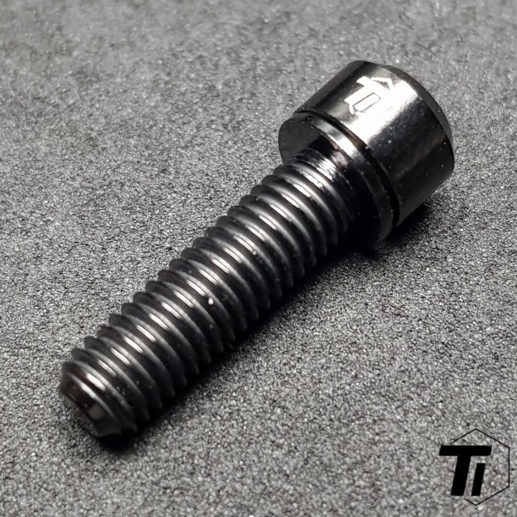 鈦合金螺絲,用於山地車剎車龍頭夾 | Shimano SRAM M9120 M8120 M9000 M8000 | 鈦合金螺絲 5級 新加坡