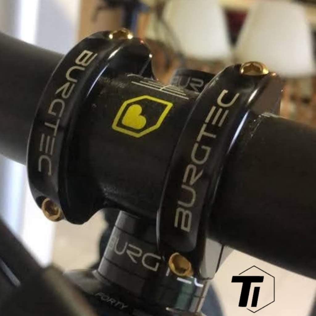 Titanium Bolt for Burgtec MK3 Enduro Stem | MK2 MTB Stem | Titanium Screw Grade 5 Singapore