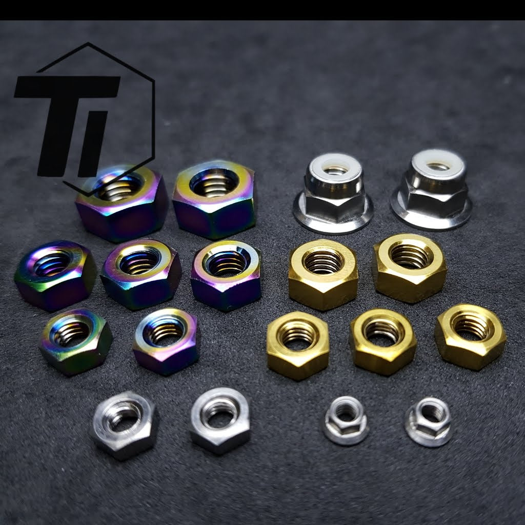 Titanium Nut M3 M4 M5 M6 M8 M10 | Grade 5
