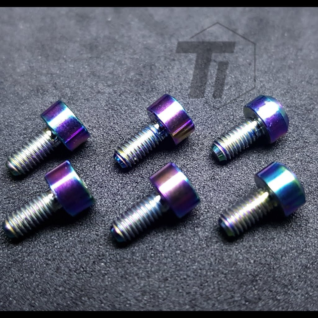 Ti-Parts titanium SWAT storage cover bolts for Specialized bikes