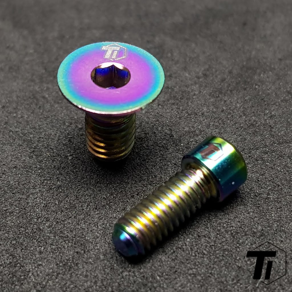 Titanium Bolt for PNW Loam Remote Lever Adapter Clamp | Dropper post lever | Shimano I-Spec II MMX Grade 5 Singapore MTB